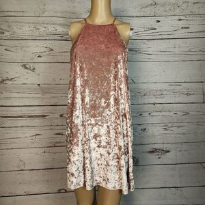 Show Me Your Mumu Velvet Gomez Sleeveless Mini Dress Small NWT